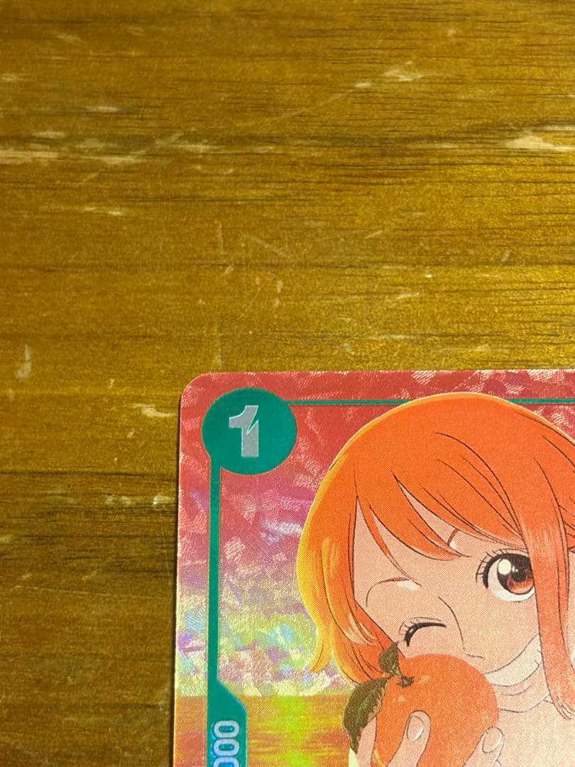 One Piece Nami R Parallel EB02-017 Japanese trading card with intellect attribute and 2000 power