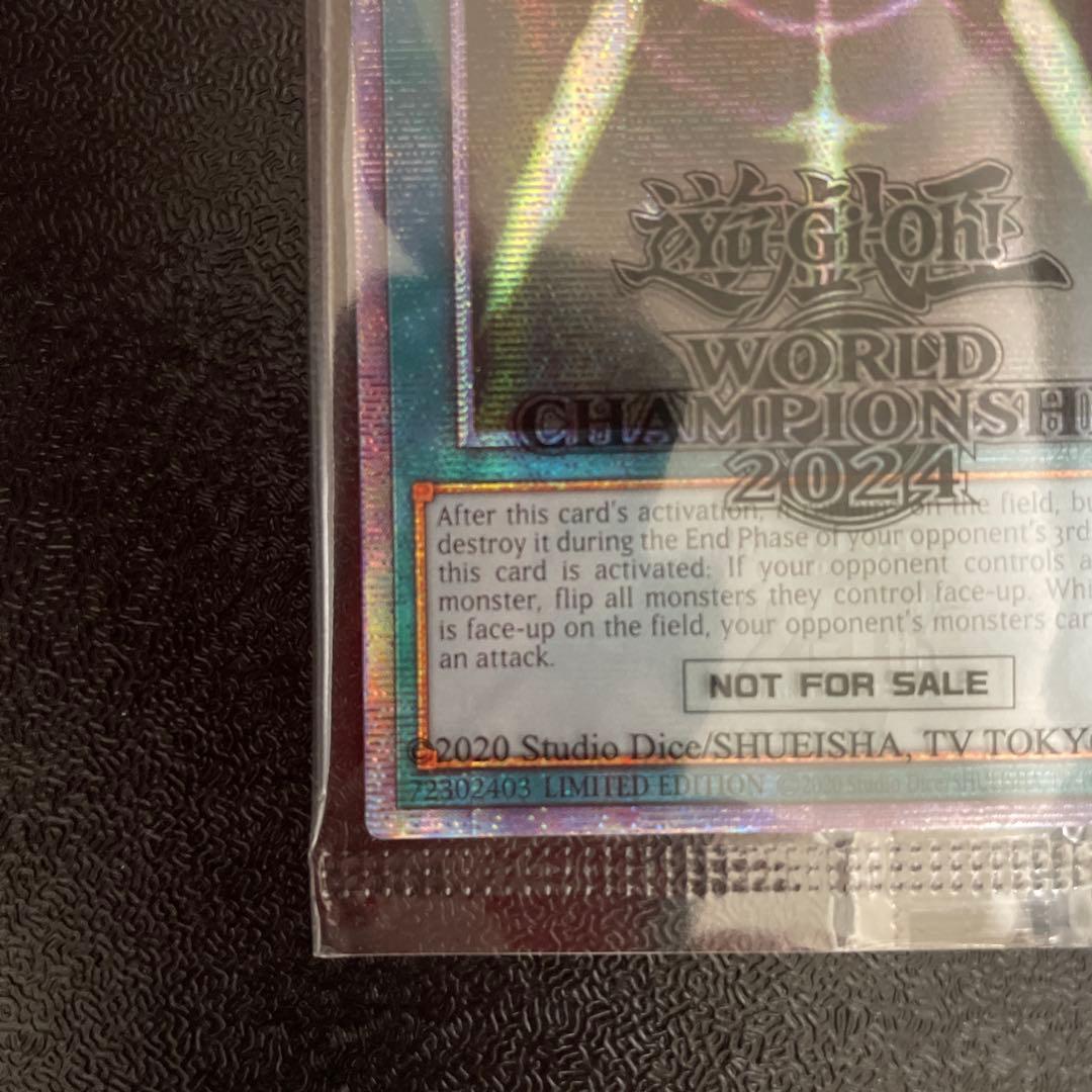 Yu-Gi-Oh! Light of Protection Sword 25th Classic WCS2024 Secrebe collectible card Japan import