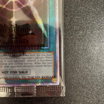 Yu-Gi-Oh! Light of Protection Sword 25th Classic WCS2024 Secrebe collectible card Japan import