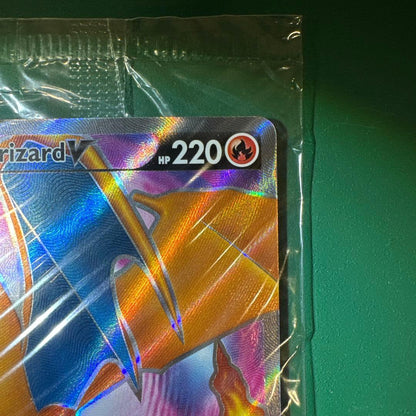 Unopened Charizard V promo trading card SWSH050 from the SWSH series, Japan import