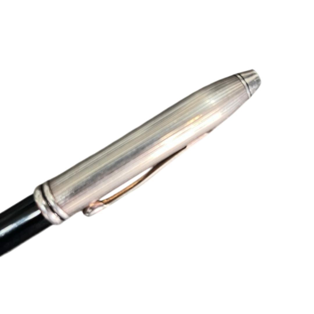 Cross Townsend Vintage Tuxedo Ballpoint Pen Body - Silver Cap