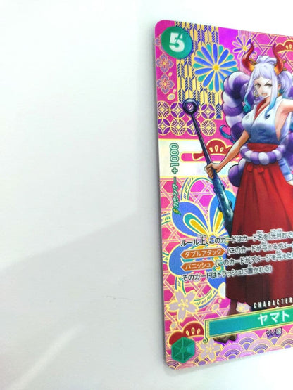 One Piece Card Game Yamato SEC Parallel card OP01-121 featuring Fighting attribute and 5000 power