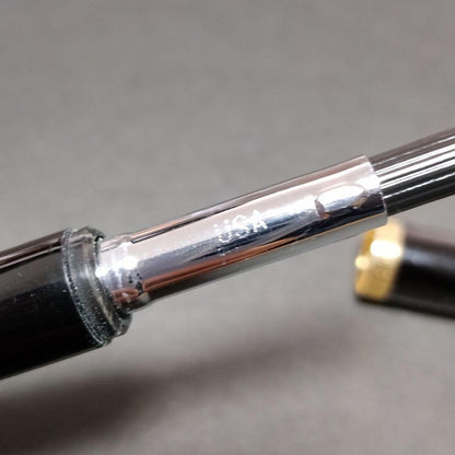 Cross Pen Twist Style Black and Gold Refillable Body Only Japan Import