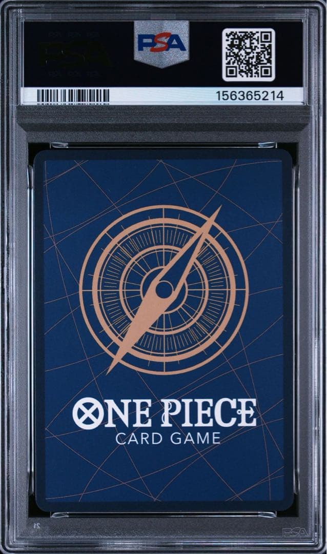 Bandai One Piece Luffy PSA8 graded card from 25th Anniversary Premium Card Collection P-001 Japan import