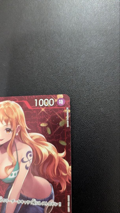 One Piece Nami ST01-007 character card from card game, Japan import in pristine condition