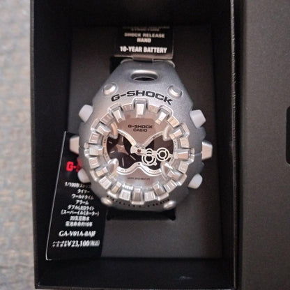 Casio G-Shock Series GA-V01A-8AJF Model Silver Wristwatch Japan Import