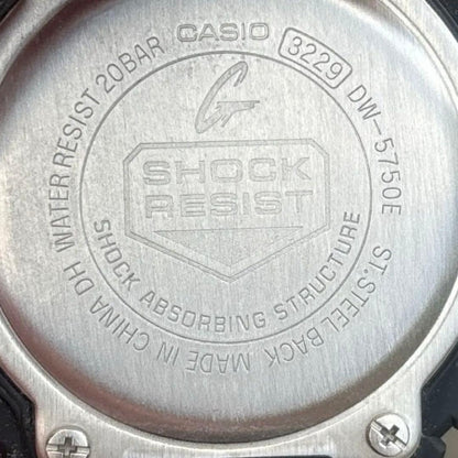 Casio G-Shock All Black DW-5750E — Japan Import