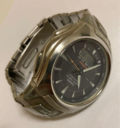 Casio Wave Ceptor Radio Wave Solar Men’s Watch — Japan Import