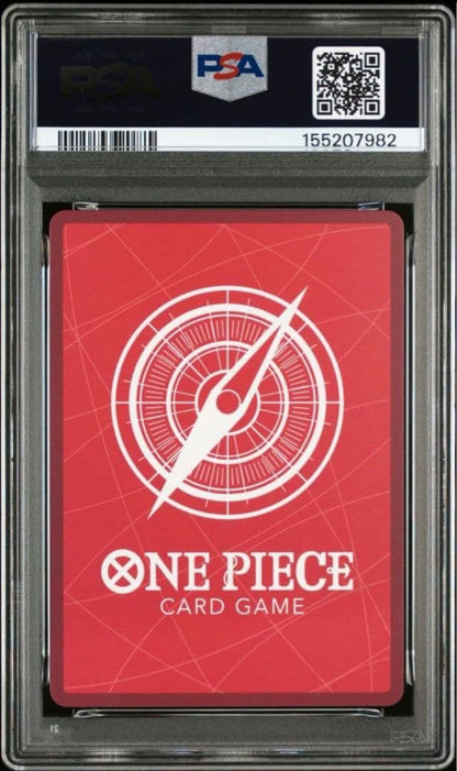 One Piece Monkey D. Luffy OP13-001 promotional card graded PSA 9 Japan import