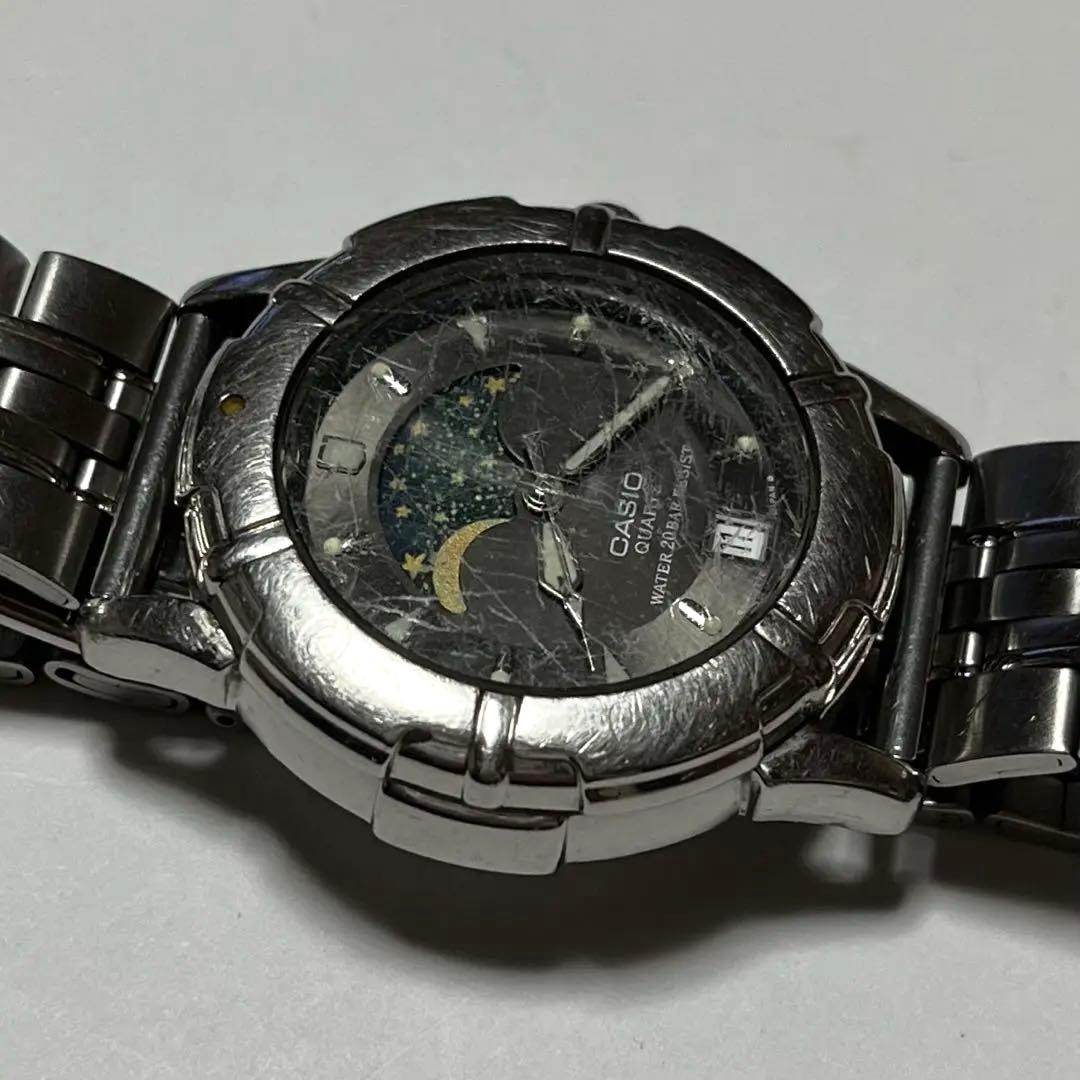 Casio Moon Phase Diver Watch Model with Battery Replaced