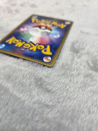 Pokemon card Delta Rayquazaex δ from 2006 Saitye no Kôbô PCG series, first edition, showing some use signs