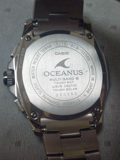 Casio Oceanus OCW-S2000 Watch