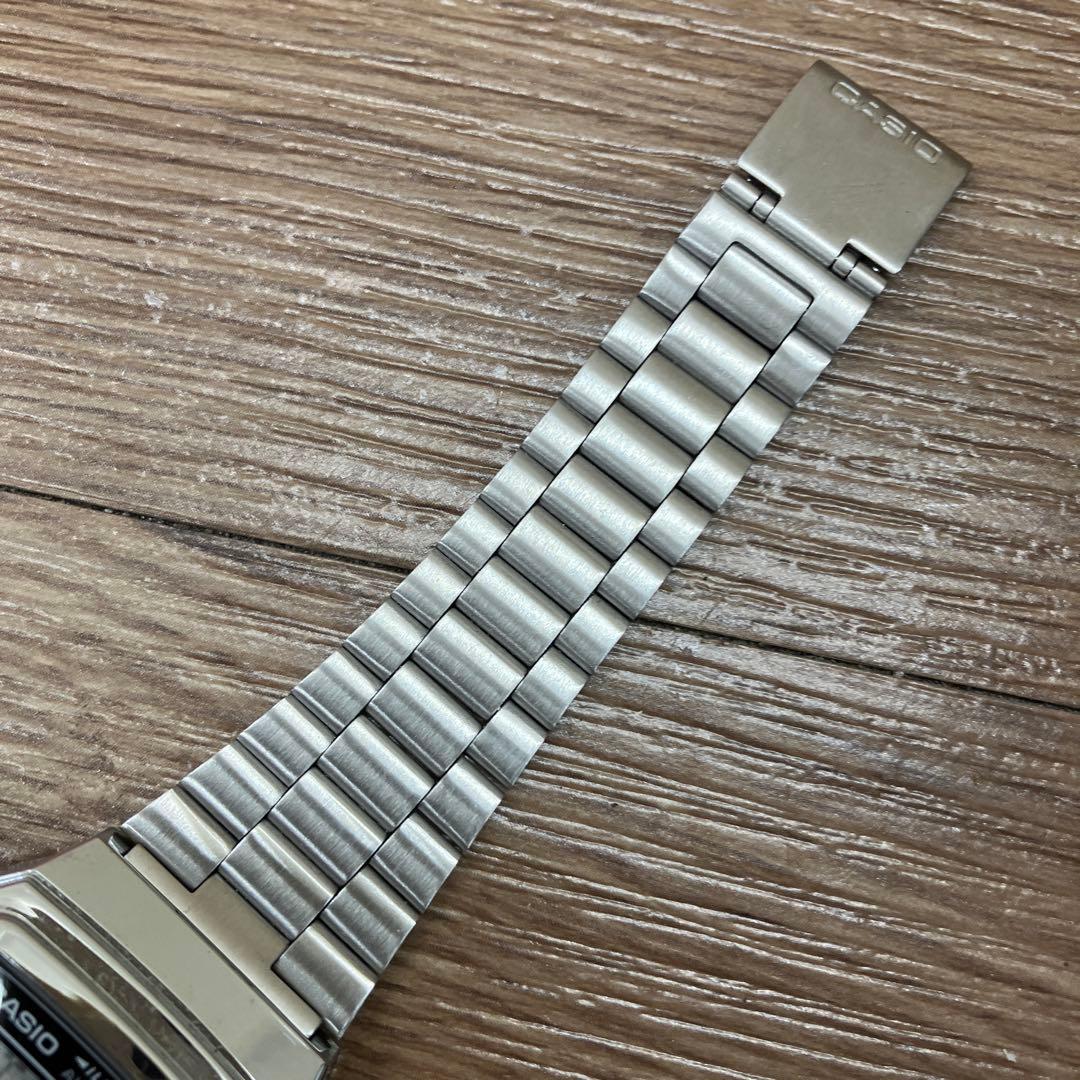 Casio A178W Digital Watch Silver Vintage Retro Display 10-Year Battery — Japan Import