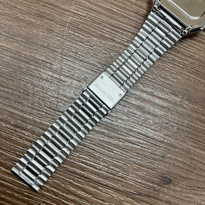 Casio A178W Digital Watch Silver Vintage Retro Display 10-Year Battery — Japan Import