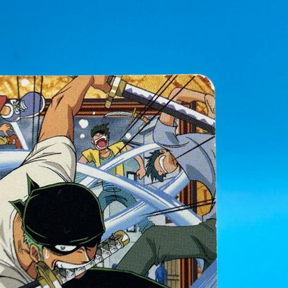 One Piece Hyper Battle Carddass Zoro C291 gold lettering rare Japanese collectible card
