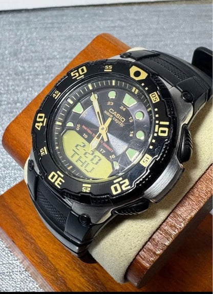 Casio Wave Ceptor WVA-107HJ-1AJF Radio-Controlled Watch Dive Design