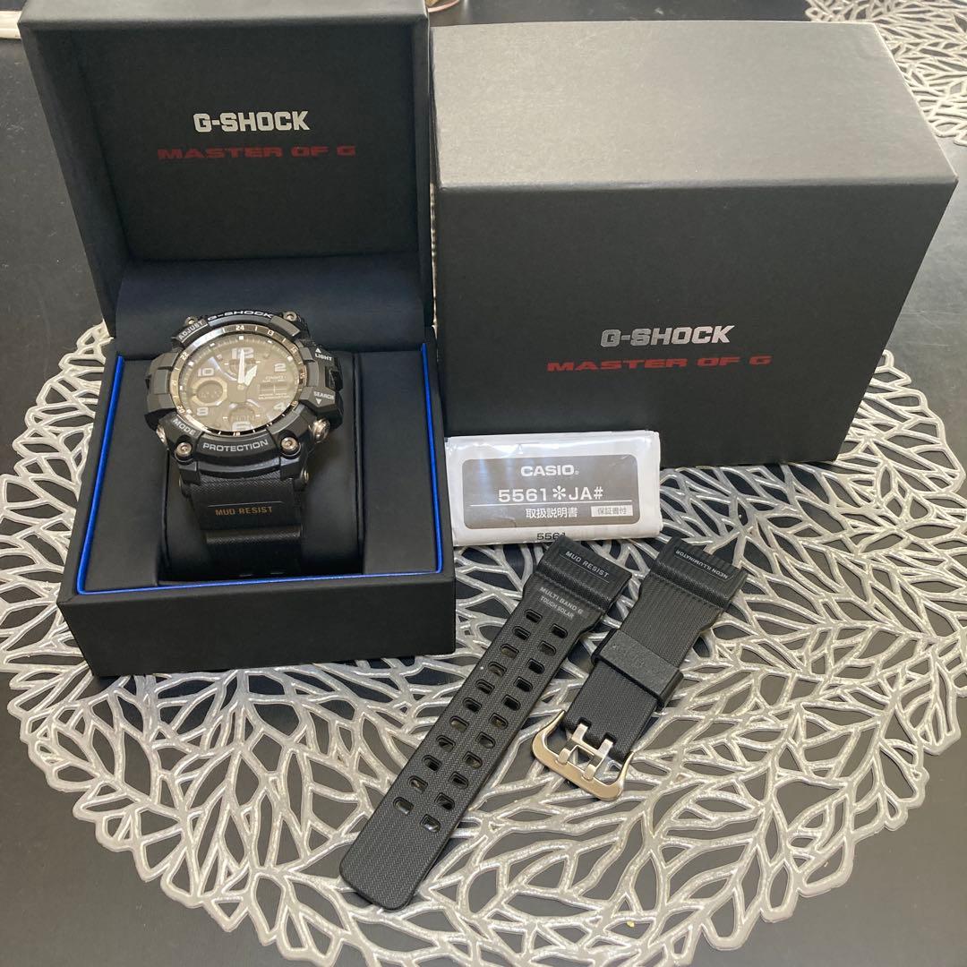 Casio G-Shock GWG-100 1AJF Solar Watch with Replacement Band — Japan Import