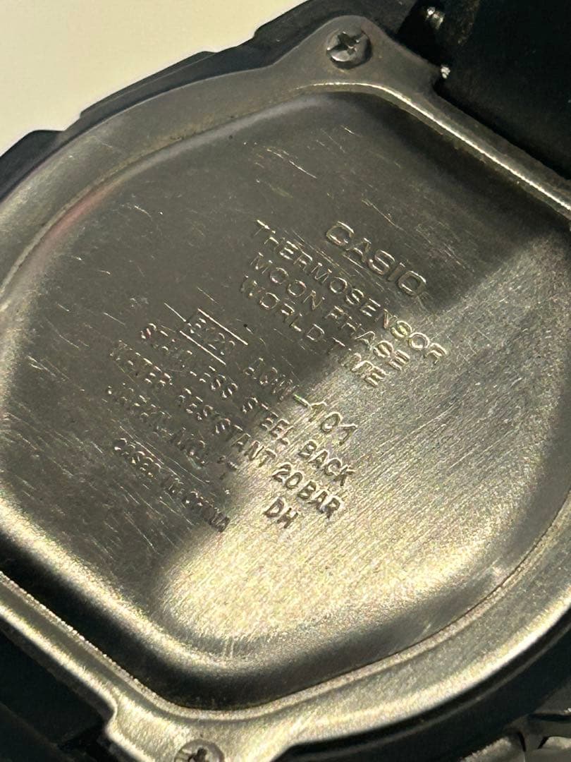 Casio Digital Fishing Gear Watch