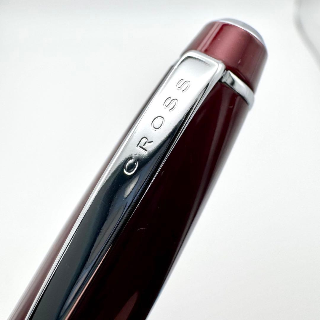 Cross Bailey Ballpoint Pen Burgundy Red Boxed High-End Gift