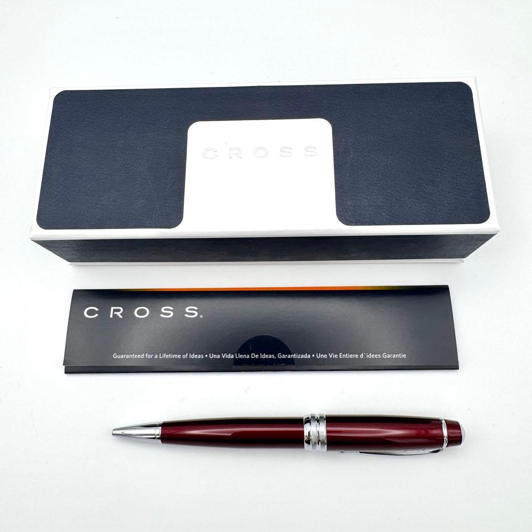 Cross Bailey Ballpoint Pen Burgundy Red Boxed High-End Gift