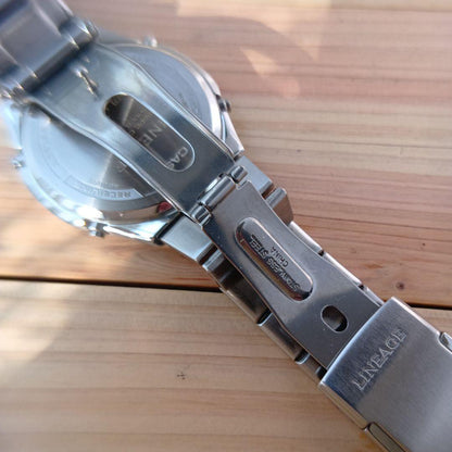Casio Liniage Radio Wave Solar Watch SS — Japan Import