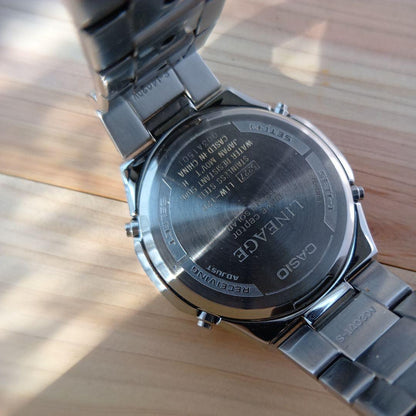 Casio Liniage Radio Wave Solar Watch SS — Japan Import