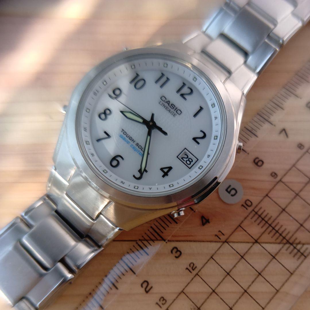 Casio Liniage Radio Wave Solar Watch SS — Japan Import