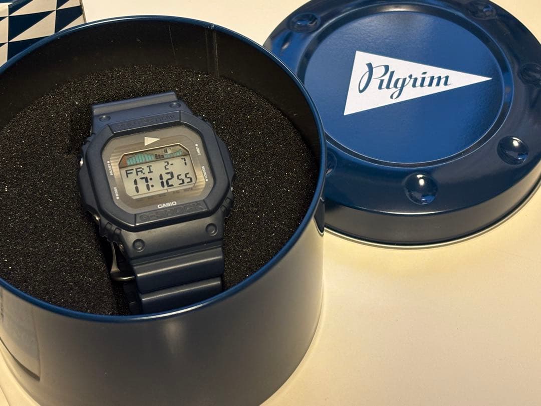 Casio G-Shock Custom Military Limited Edition Watch GLX-5600 Pilgrim Surf Supply Navy — Japan Import