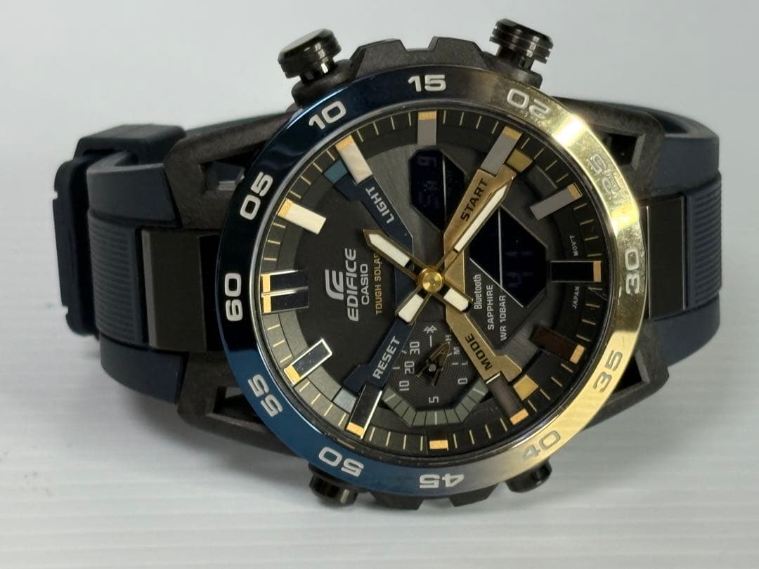 Casio Edifice ECB2000YNP Japanese Smartphone Link Tapsolar Watch