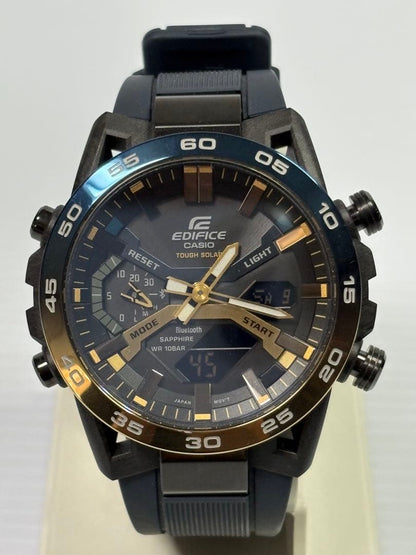 Casio Edifice ECB2000YNP Japanese Smartphone Link Tapsolar Watch