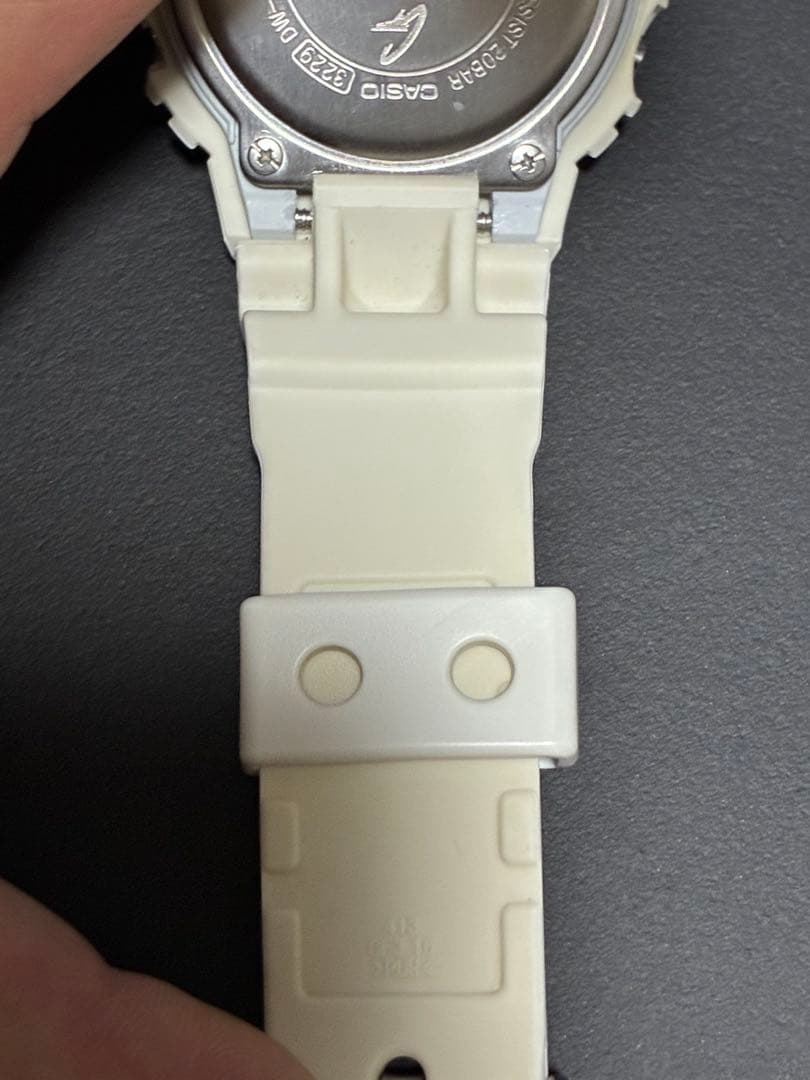 Casio G-Shock Digital Watch DW-5600-MW White Japan Import