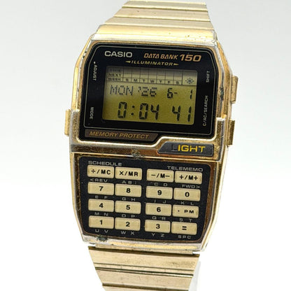 Casio Data Bank 150 Digital Wristwatch — Japan Import