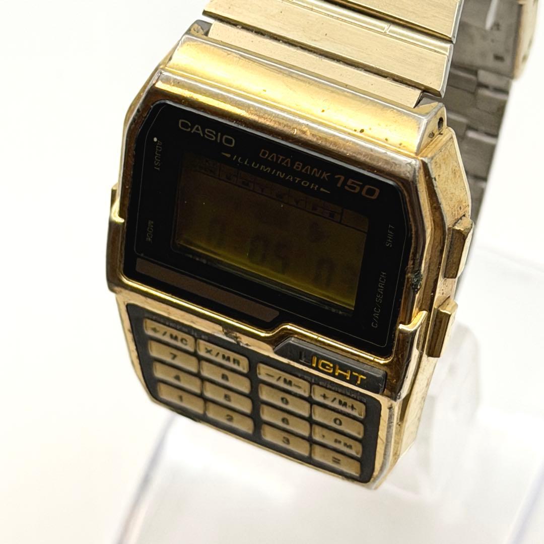 Casio Data Bank 150 Digital Wristwatch — Japan Import