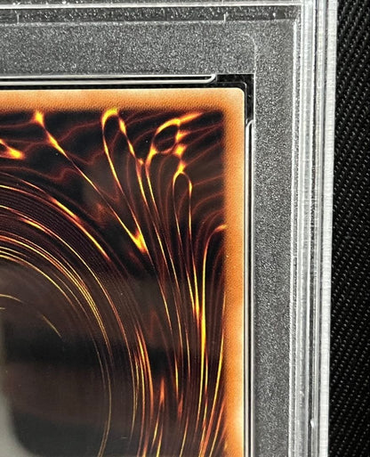 Yugioh Ice Boundary Dragon Trishula 20th Secret Rare PSA 10 card in protective case from Japan