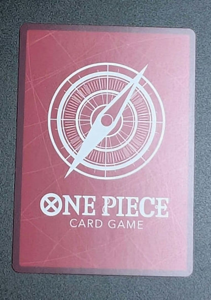 Bandai One Piece Monkey D. Luffy L ST01-001 single trading card from Japanese ST-01 set in protective sleeve