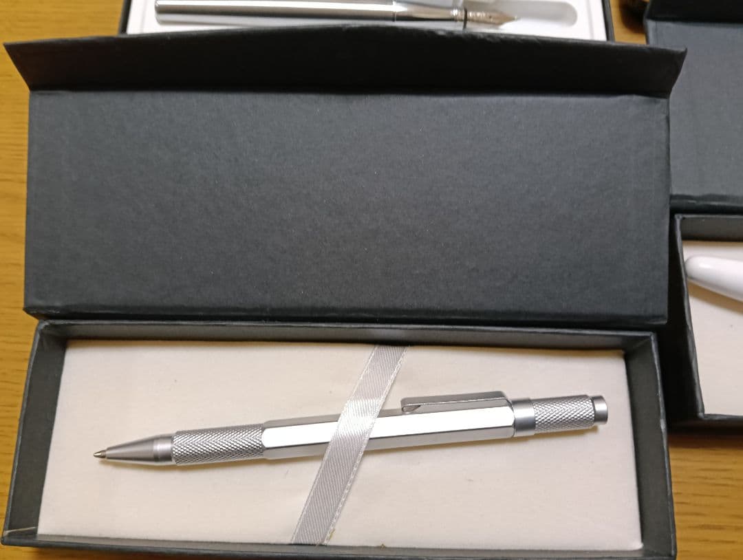 Duke Pen Set with Ballpoint Pen and Other Writing Instruments, 7 Pieces—Japan Import
