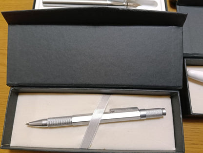 Duke Pen Set with Ballpoint Pen and Other Writing Instruments, 7 Pieces—Japan Import