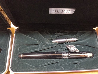 Duke Pen Set with Ballpoint Pen and Other Writing Instruments, 7 Pieces—Japan Import