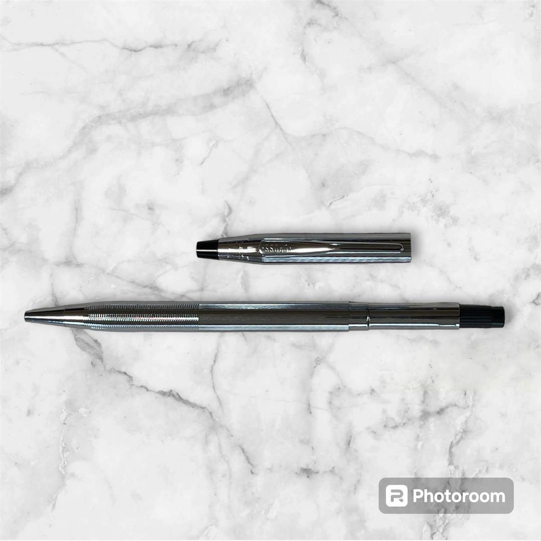 Sony Silver Mechanical and Ballpoint Pen Set with Box — Japan Import