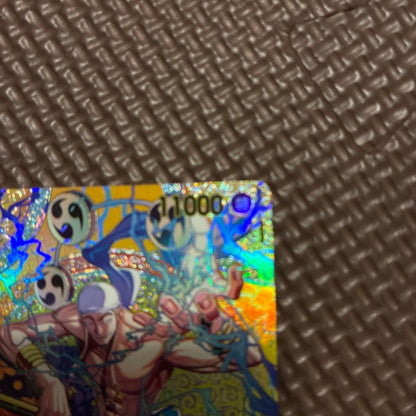 One Piece Energy SR SP EB02-052 Parallel Card with special parallel pattern and SR rarity
