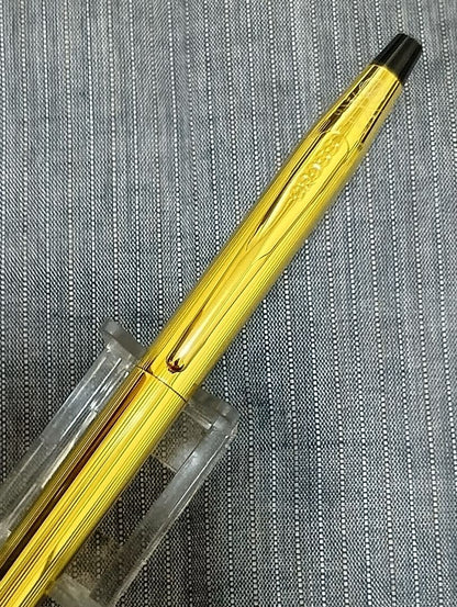 CROSS Classic Century Gold PVD Twist Ballpoint Pen with Box