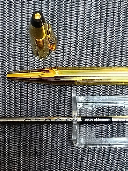 CROSS Classic Century Gold PVD Twist Ballpoint Pen with Box