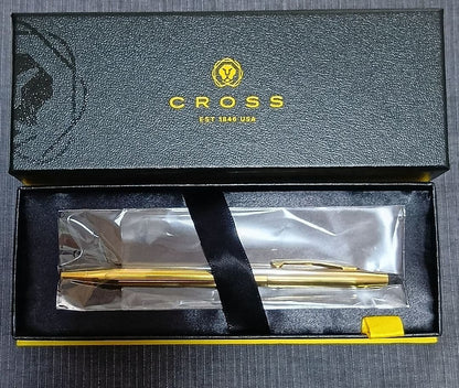 CROSS Classic Century Gold PVD Twist Ballpoint Pen with Box
