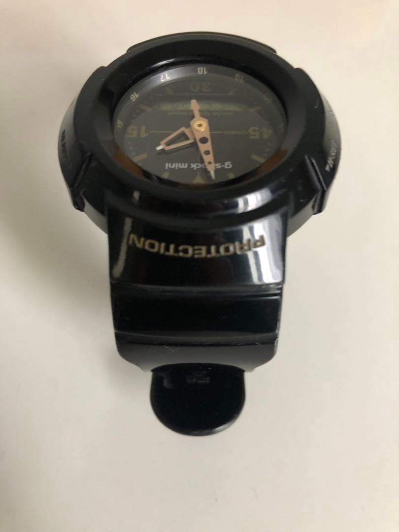 Casio G-Shock Mini GMN-50G-1BJR Limited Model Analog Watch Black & Gold — Japan Import