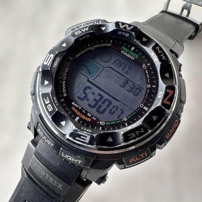 Casio Pro Trek PRW-2500 Black Watch — Japan Import