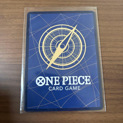 One Piece Monkey D. Luffy OP09-013 SP collectible card game Japan import packaging