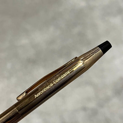 Cross Classic Century 10Kt Gold Plated Ballpoint Pen Model 4502 with Case Japan Import
