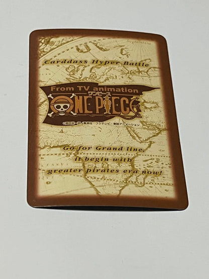One Piece Luffy Pirate Crew S127 Sand Pirates old Hyper Battle trading card from Japan import