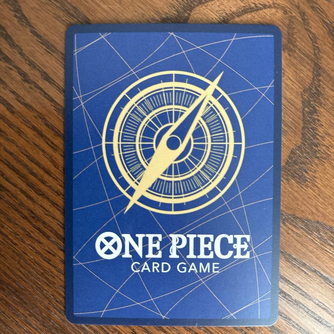 One Piece OP05 SR Japanese trading card featuring Sabo character, stored in protective sleeve