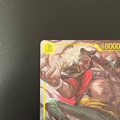 Marshall D. Teach OP16-119 SEC Duel of Fates Parallel trading card from One Piece series